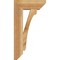 Ekena Millwork Legacy Slat Rough Sawn Bracket, Western Red Cedar, 4"W x 14"D x 26"H BKT04X14X26LEC06RWR - alternate 4